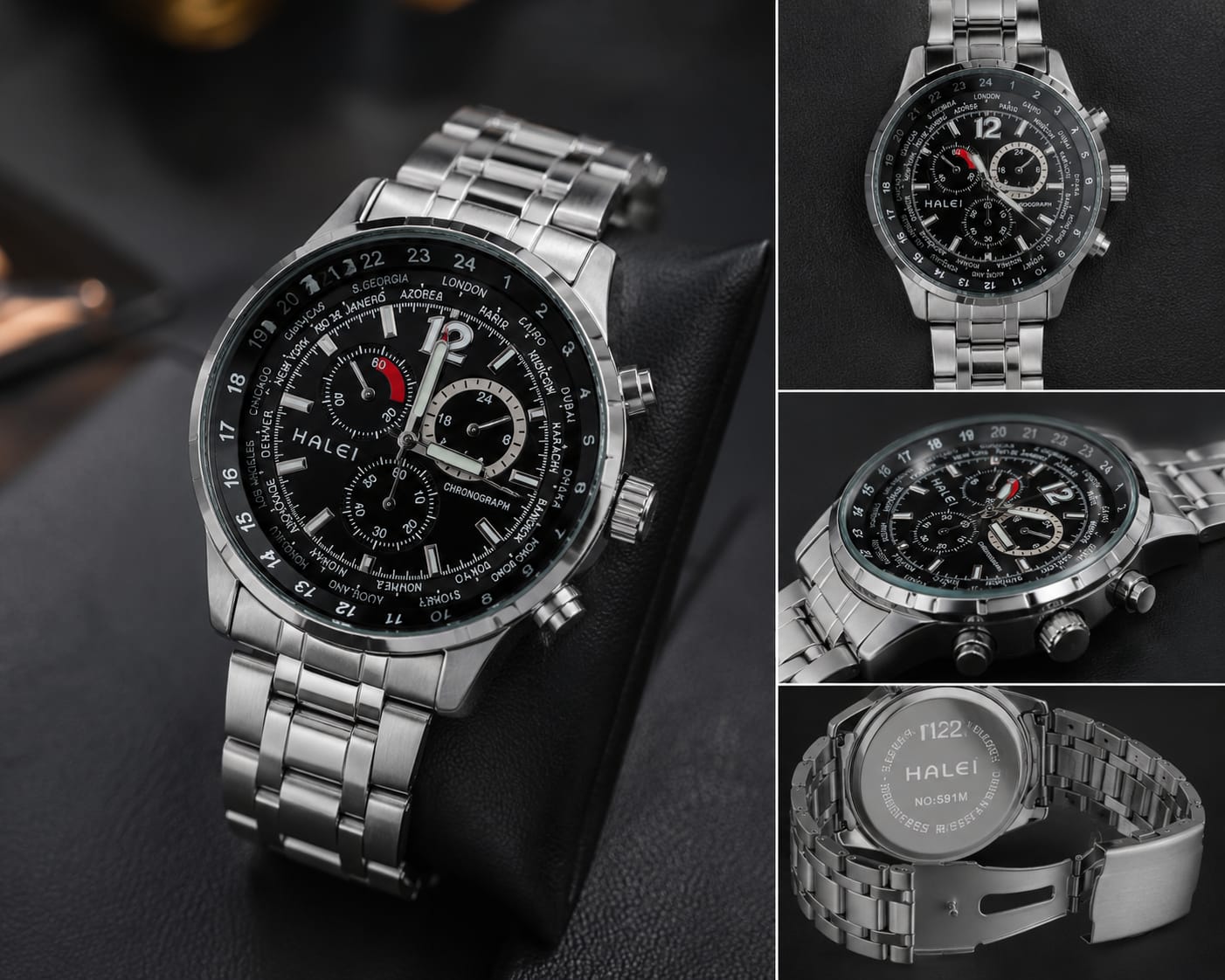 HALEl Steel  Watch