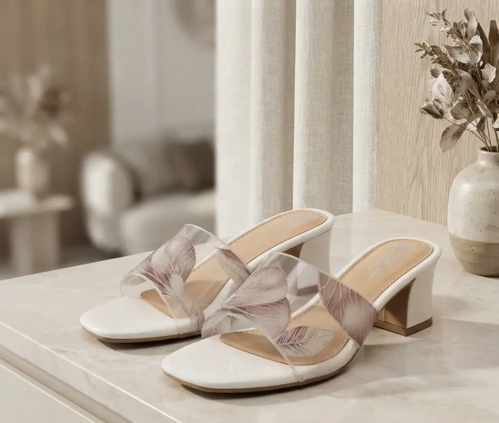 Women's Synthetic Leather Fancy Block Heels