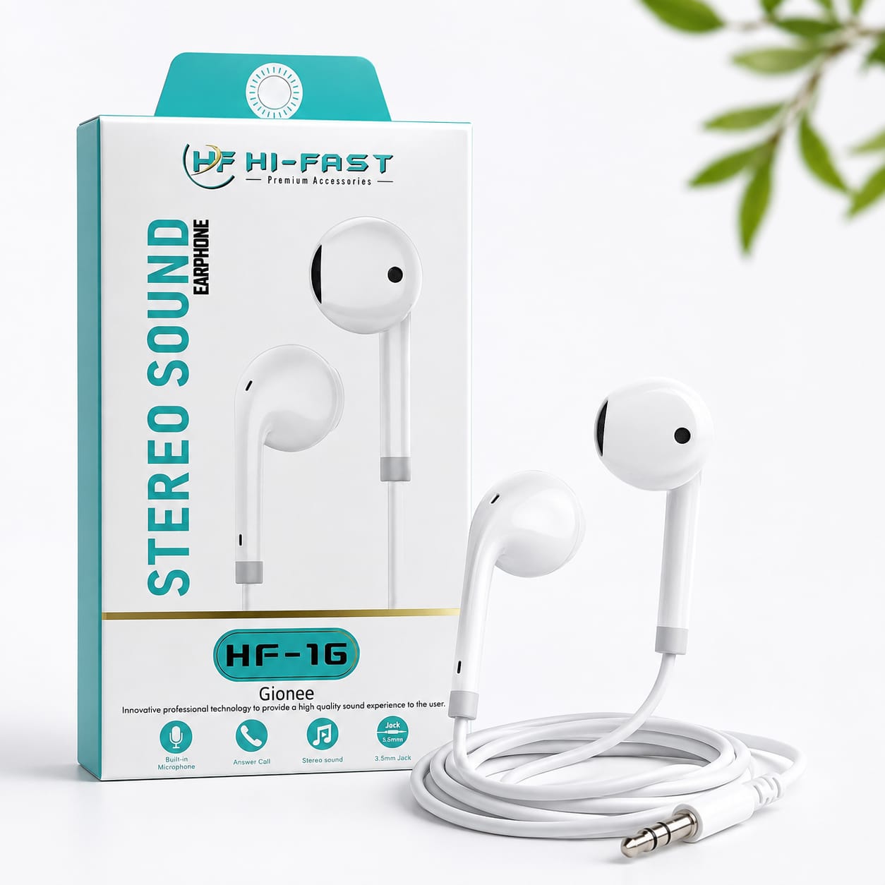 HI-FAST  Stereo  Earphones