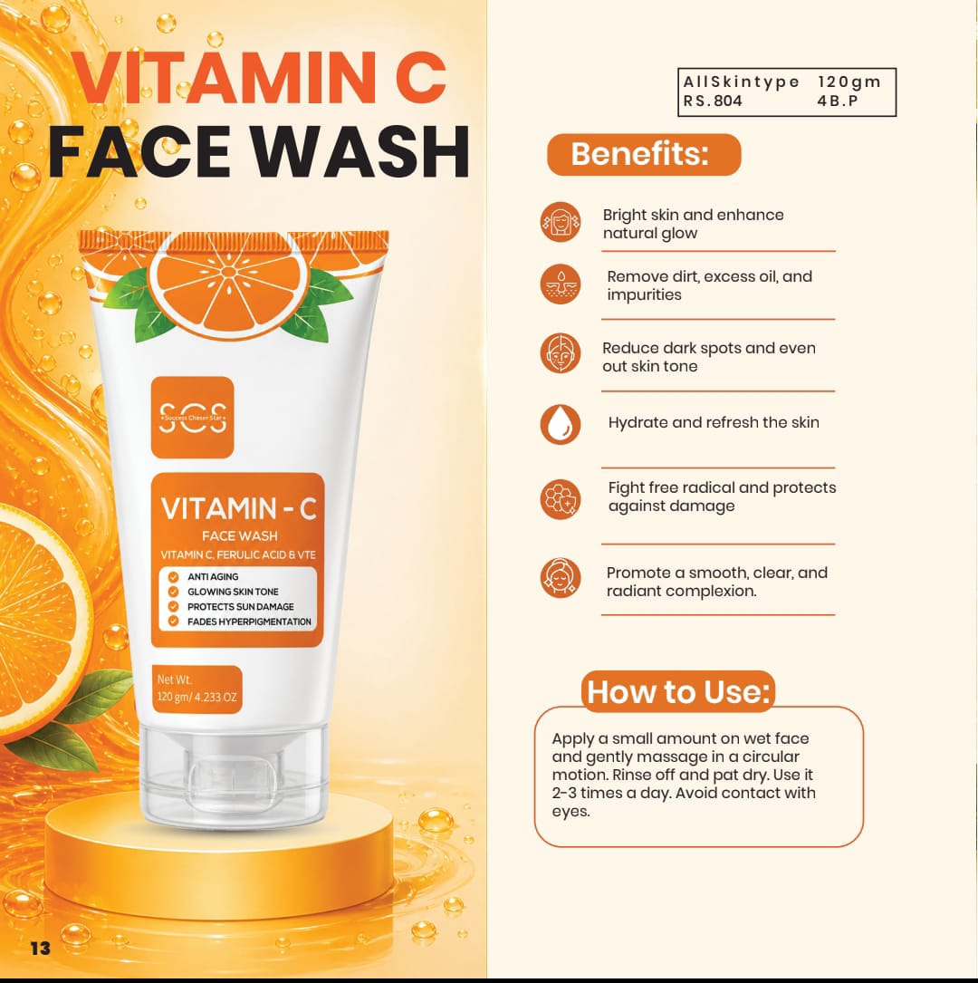 VITAMIN C FACE WASH