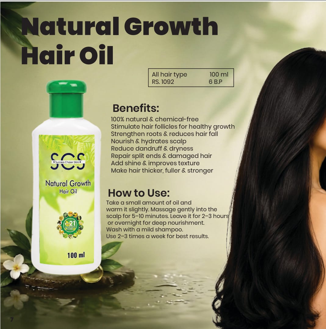 NATURAL GROWTH HAIR OIL