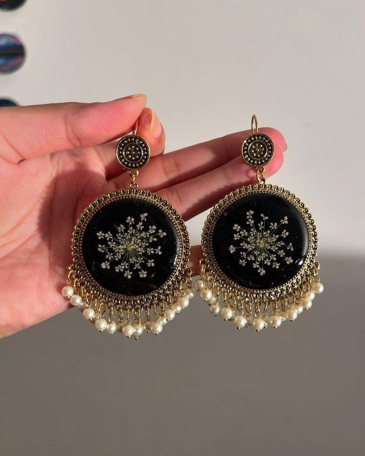 Resin earrings