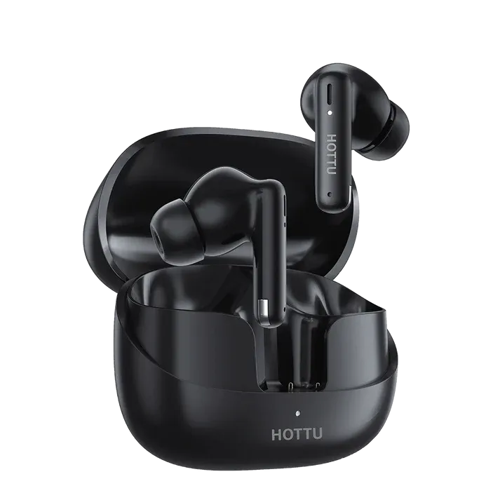 HOTTU TS08 TWS Wireless Earbuds – 25H Playtime & Hi-Fi Stereo Sound