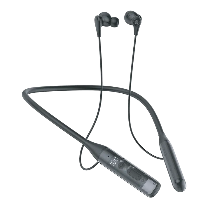 HOTTU NB02 Neckband Earphones – ENC, 100 Hours Playtime & Bluetooth 6.0