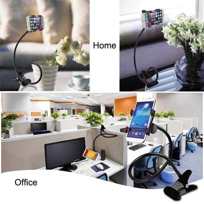 Flexible Mobile Phone Holder – 360° Adjustable Desk & Table Stand — photo 3