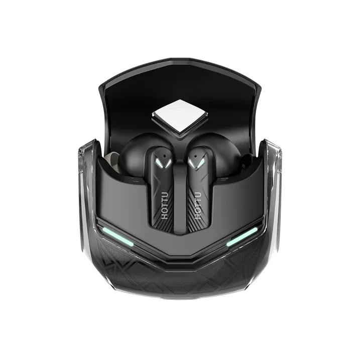 HOTTU TS03 Wireless Gaming Earbuds – Quad Mic ENC, Low Latency & 35 Hours Playtime