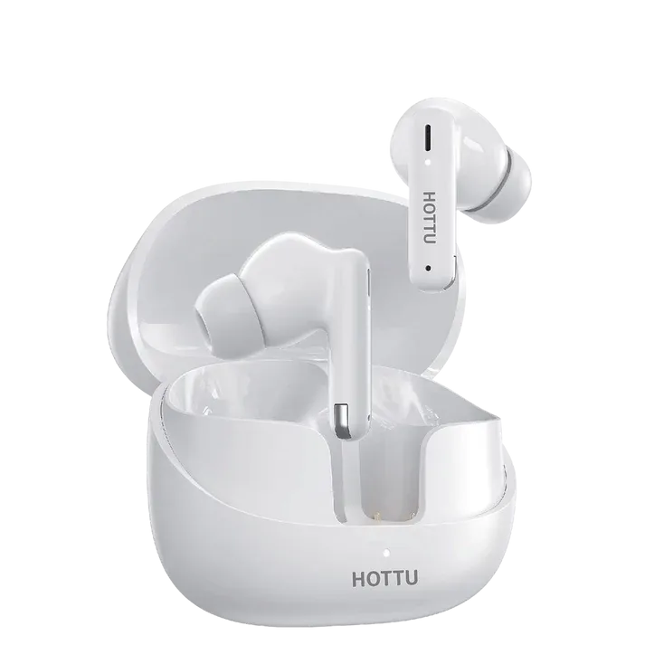 HOTTU TS08 TWS Wireless Earbuds – 25H Playtime & Hi-Fi Stereo Sound