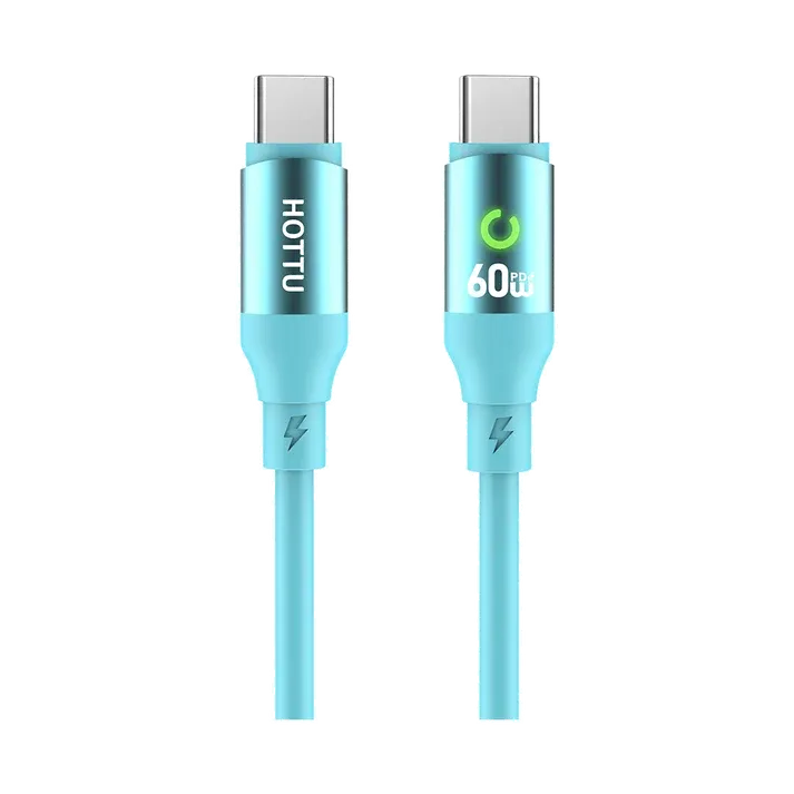 HOTTU CTC18 PD Fast Charging Cable – 60W Aluminum Alloy