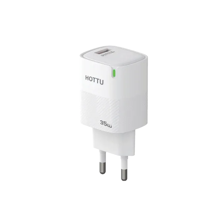 Hottu fc30 35w Fast Mobile Wall Charger Single usb-c Port, Qualcomm qc3.0, Universal Compatibility