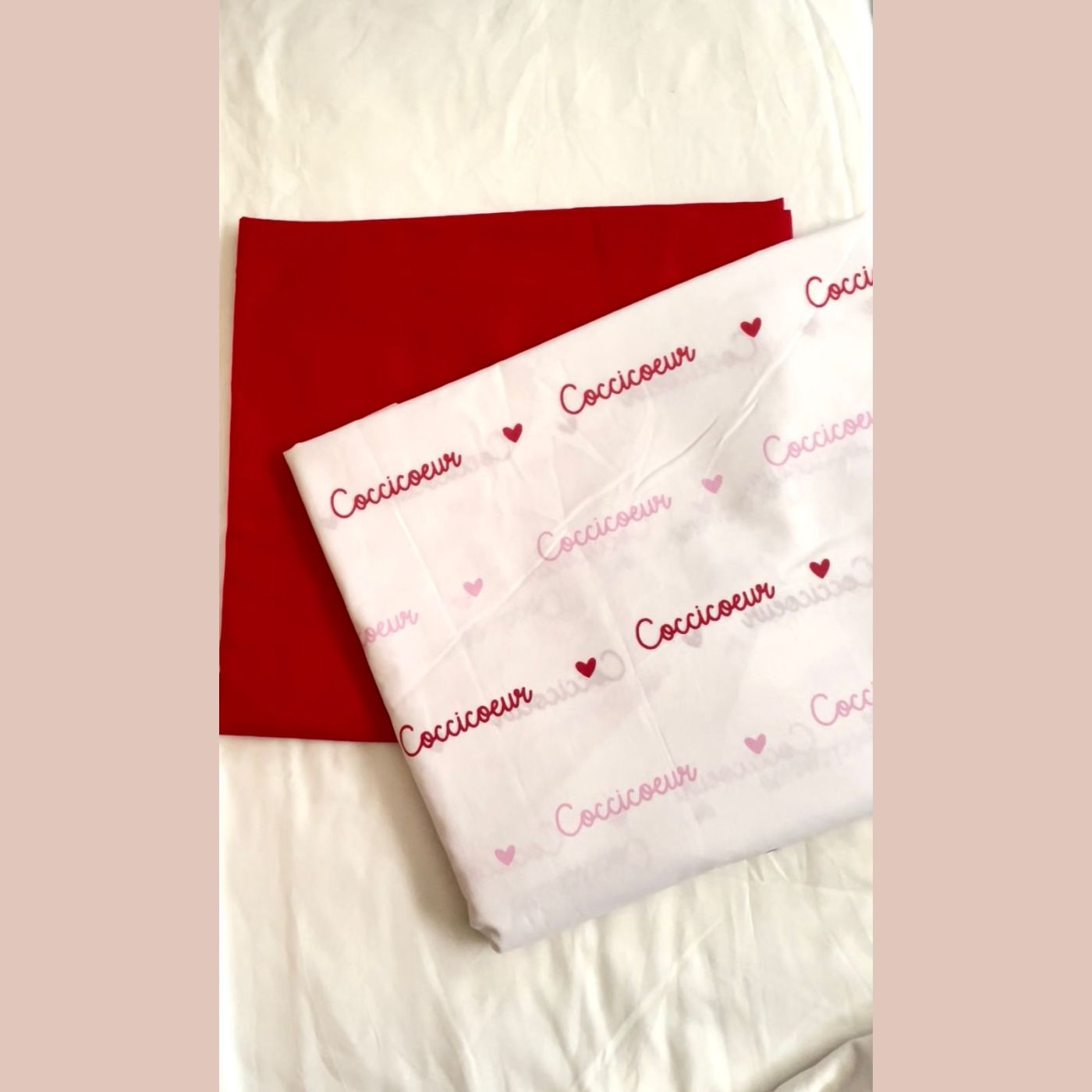 Heart Script Bedsheet Set — photo 2