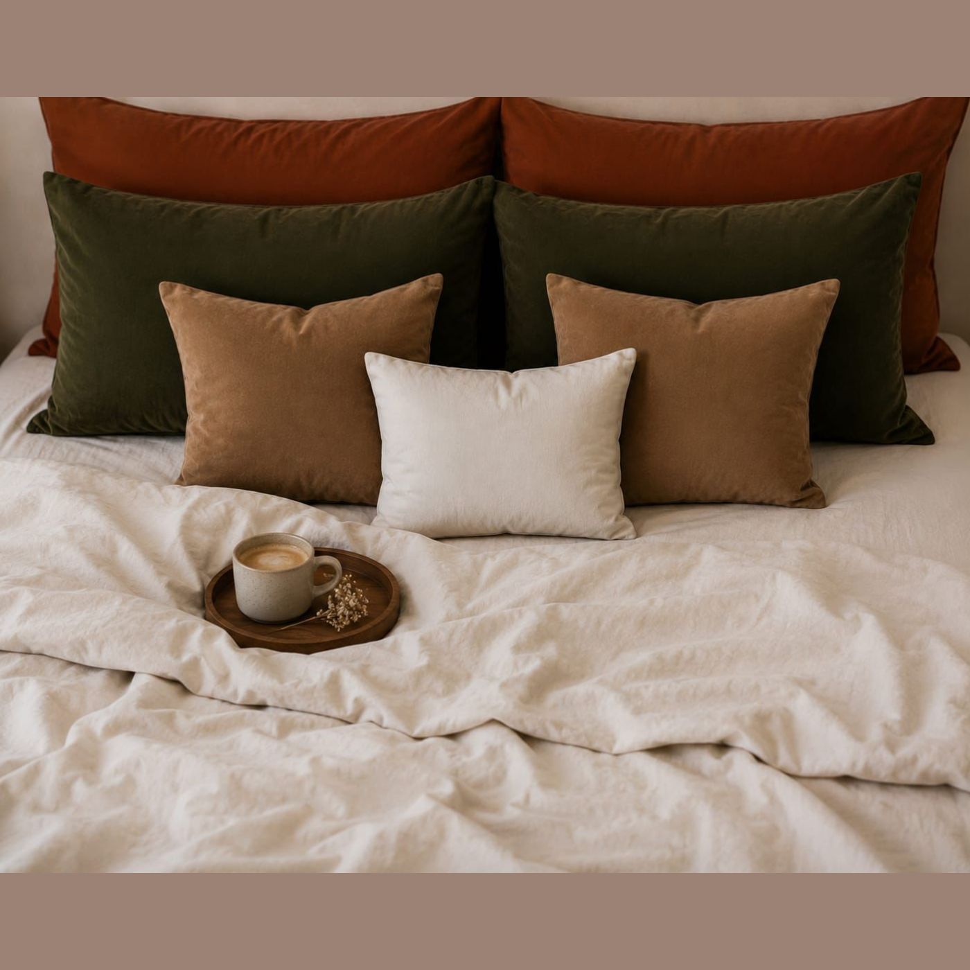 Natural Linen-Look Bedsheet Set