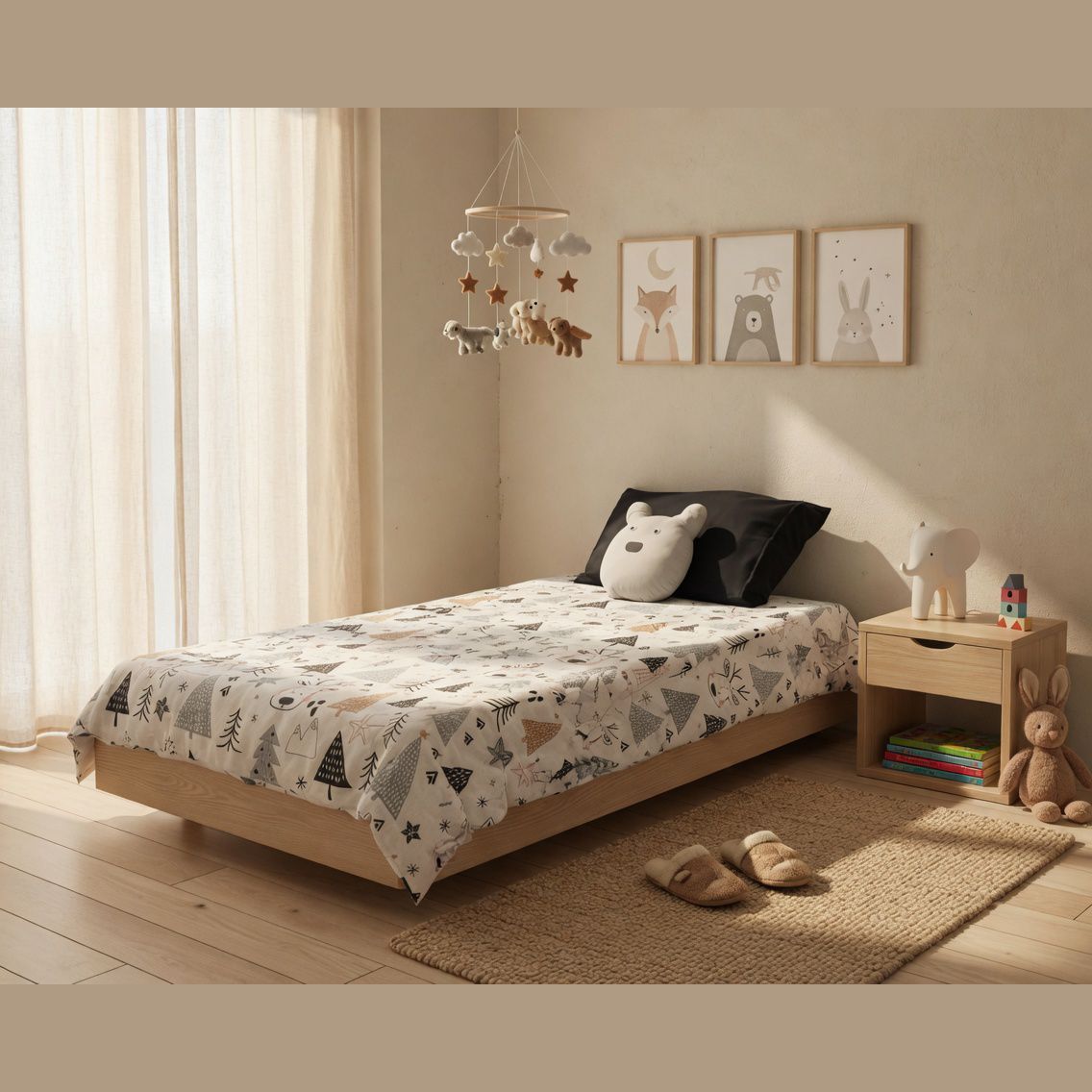 Nordic Forest Bedsheet Set