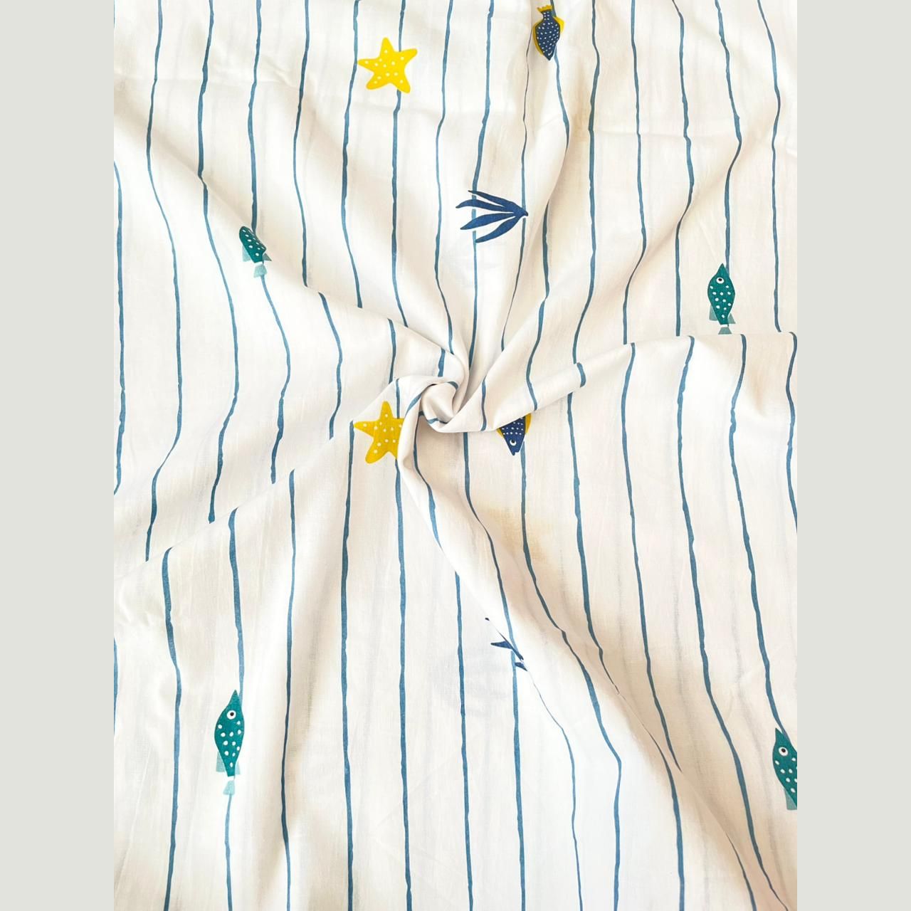 Ocean Stripe Bedsheet Set — photo 3