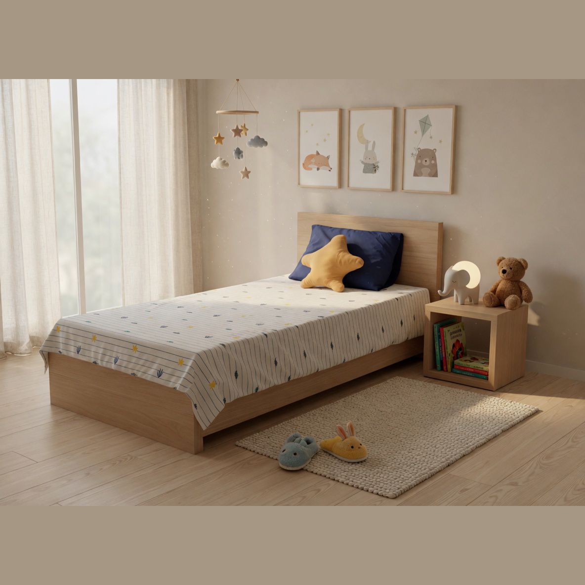 Ocean Stripe Bedsheet Set