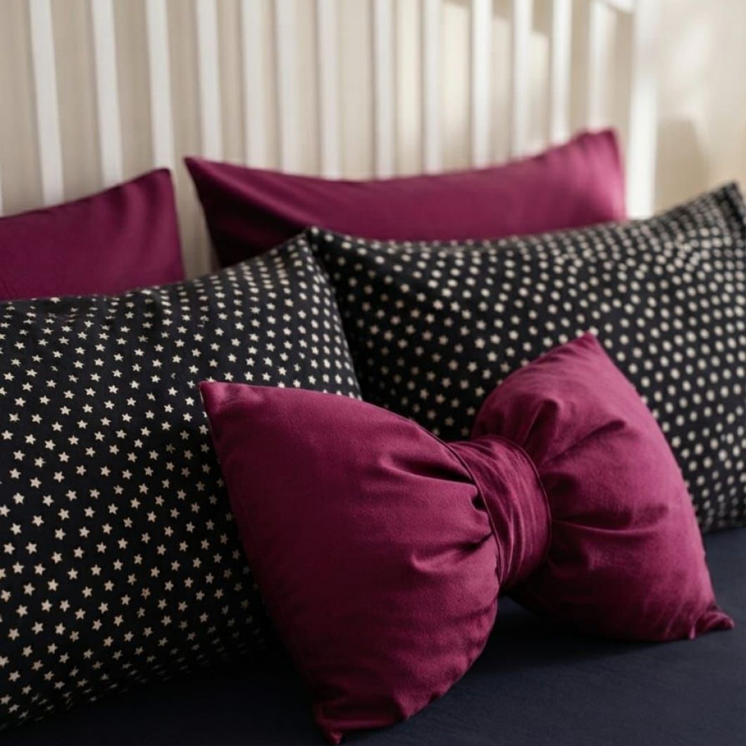 Star Dot Navy Bedsheet Set — photo 2
