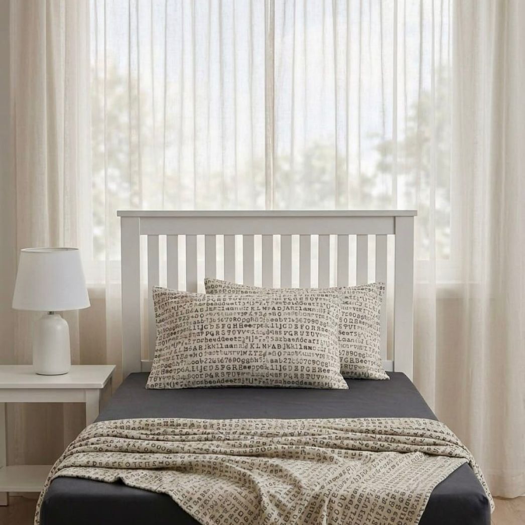 Typewriter Bedsheet Set