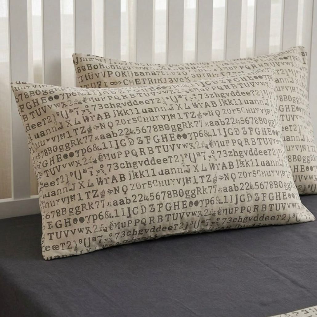 Typewriter Bedsheet Set — photo 3