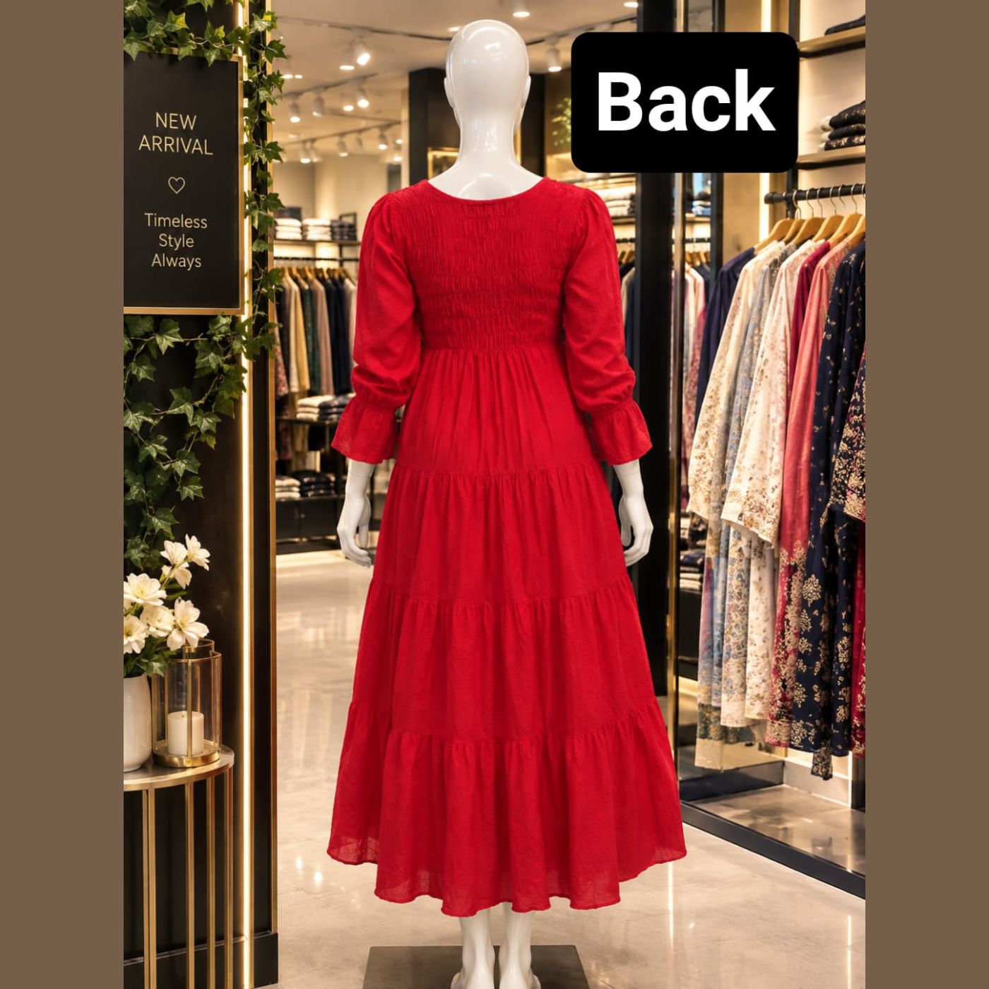 Red 3-Piece Dress — 2