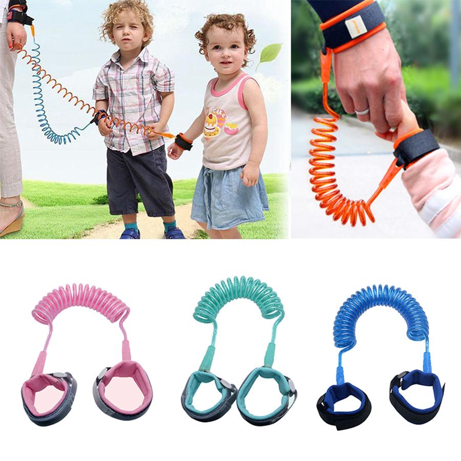 Anti-Lost Wrist Link for Kids Child Safety Harness Strap Travel, Parks Crowded Areas