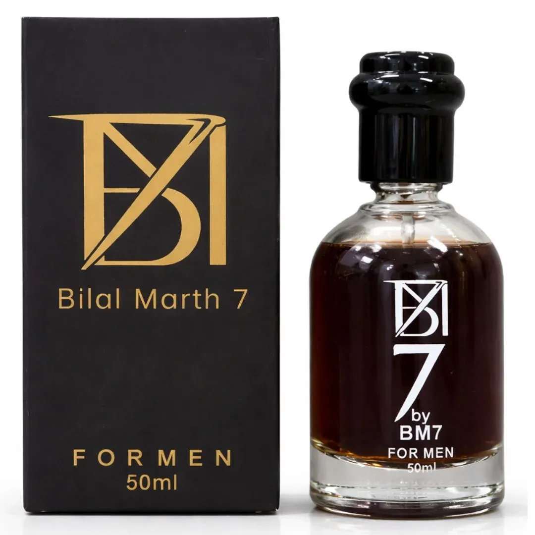 Bm7 Bilal Marth Men’s Perfume for Men Fresh Long-Lasting Scent
