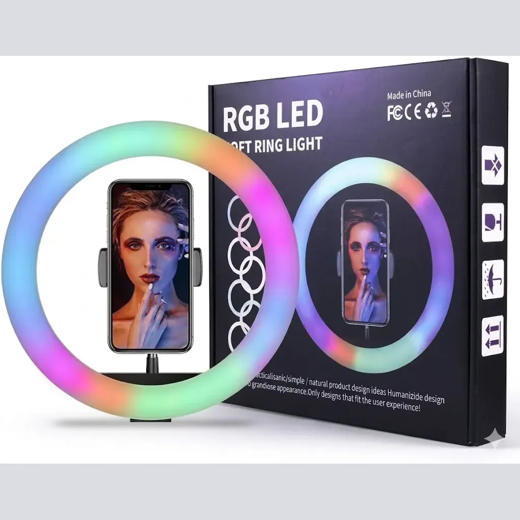 RGB LED Multi Colour Ring Light MJ-30 — photo 3