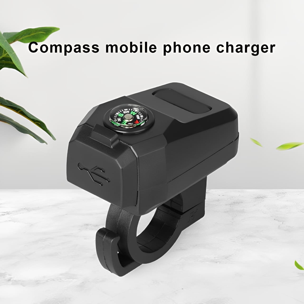 Motorcycle USB Charger with Compass – Fast Charging, Waterproof, 36-105V – Universal for Motorcycles & E-Bikes — photo 5