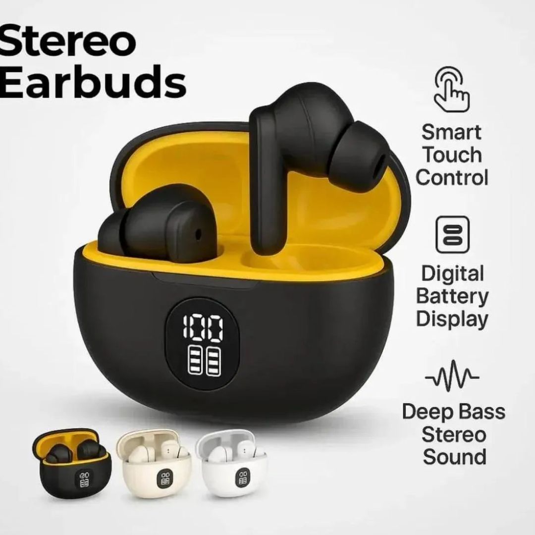 Pro 3rd Gen TWS Bluetooth Earbuds with Digital Battery Display — photo 5