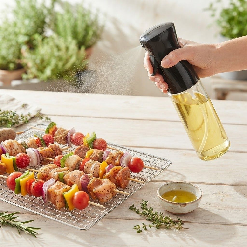Spray Edible Oil Bottle 300ml – Kitchen Mister & Cooking Dispenser — photo 3