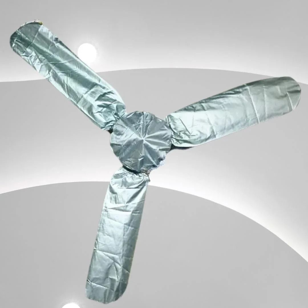 Ceiling Fan Cover Dust Proof Lightweight Durable Washable Easy To Install Protects Against Dirt Stains — photo 2