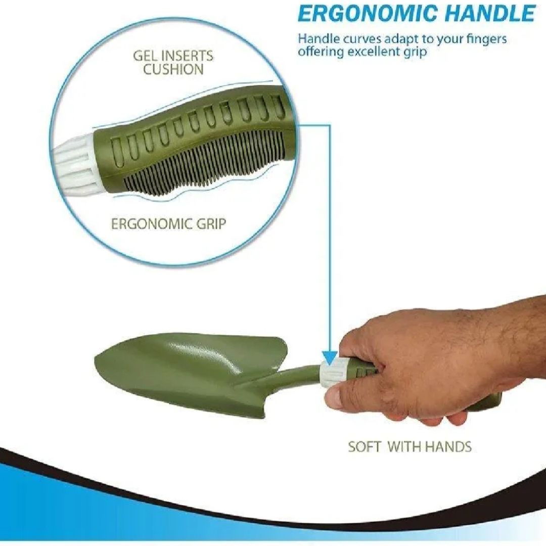 GreenPro Gardening Hand Trowel – Heavy Duty Digging Shovel with Comfortable Anti-Slip Grip Handle — photo 4
