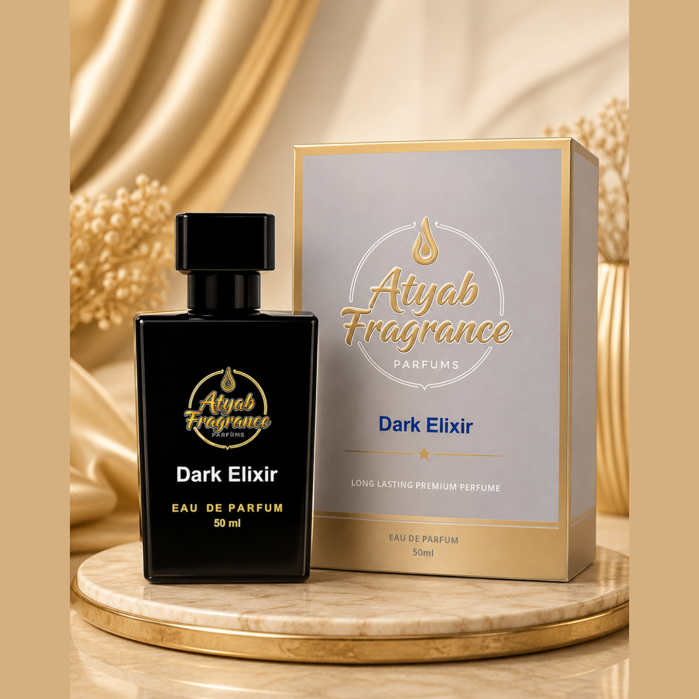 ATYAB Fragrance Dark Elixir Eau De Parfum (50ml)