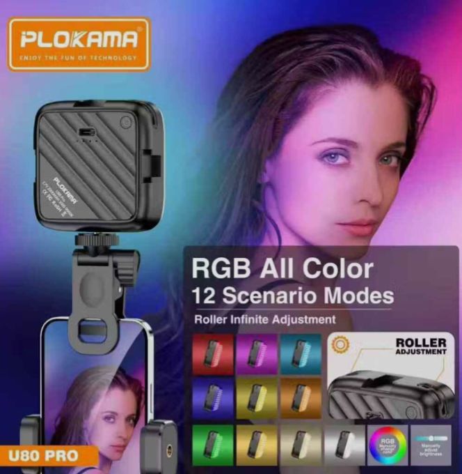 The Capital Traders U80 pro RGB light panel fill light