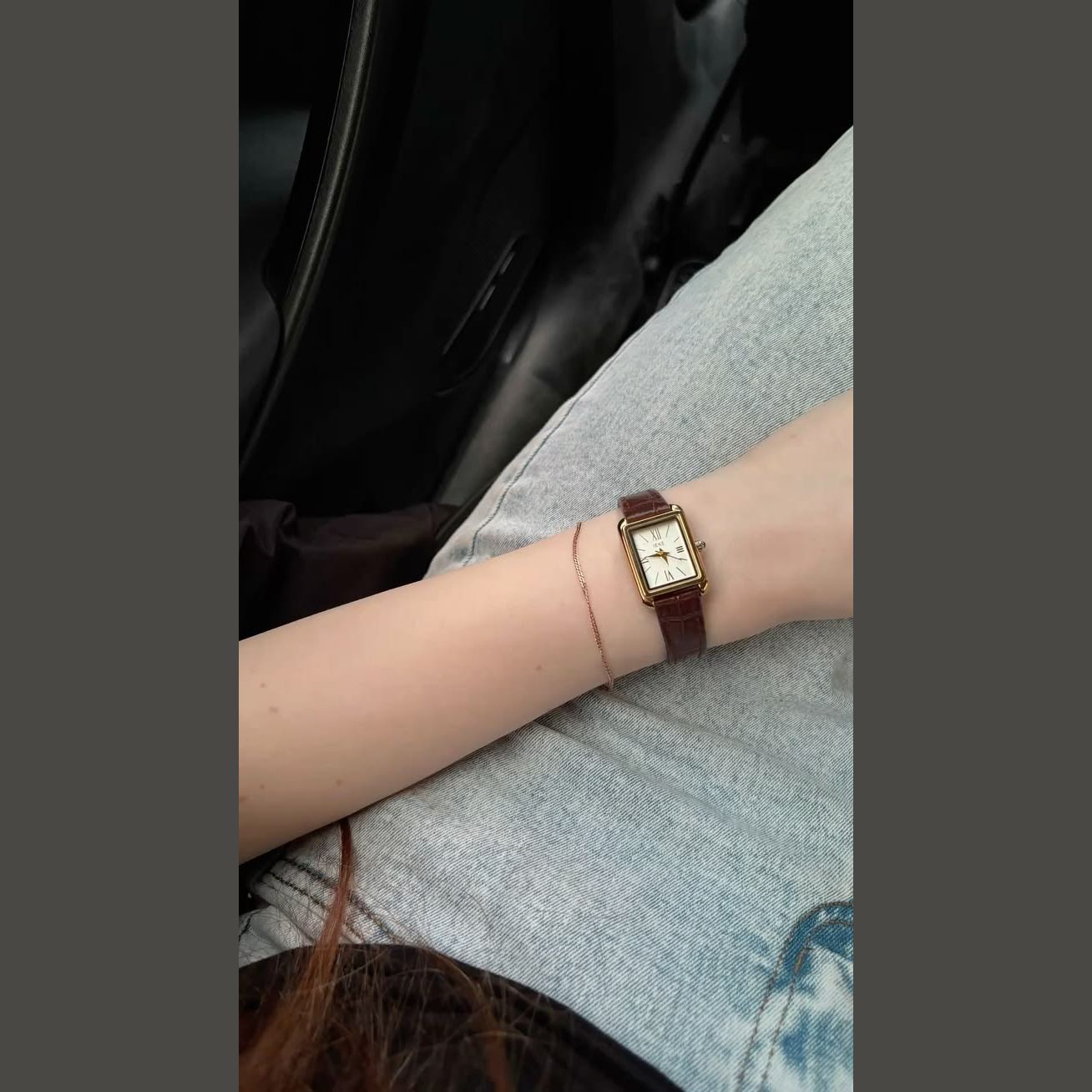 Casio LTP V007L Women Watch, Leather Strap — photo 3
