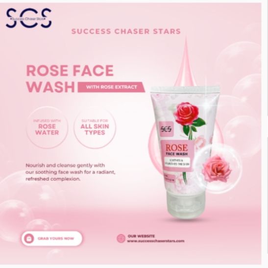 SCS Rose Face Wash