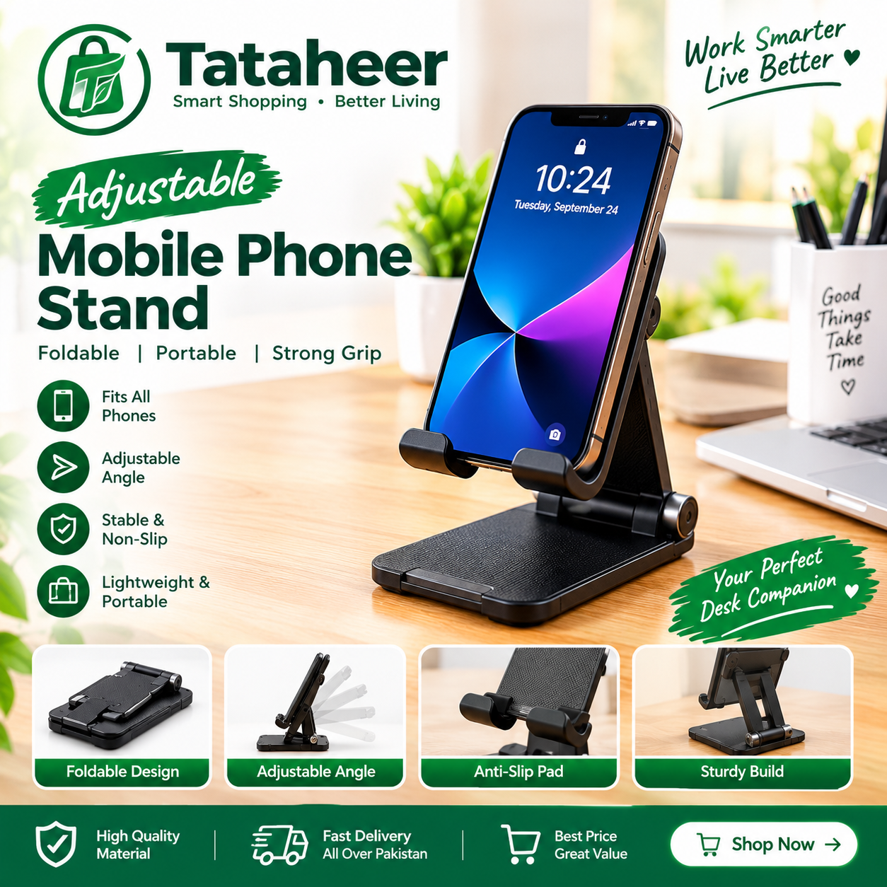 Adjustable Mobile Phone Stand — photo 3