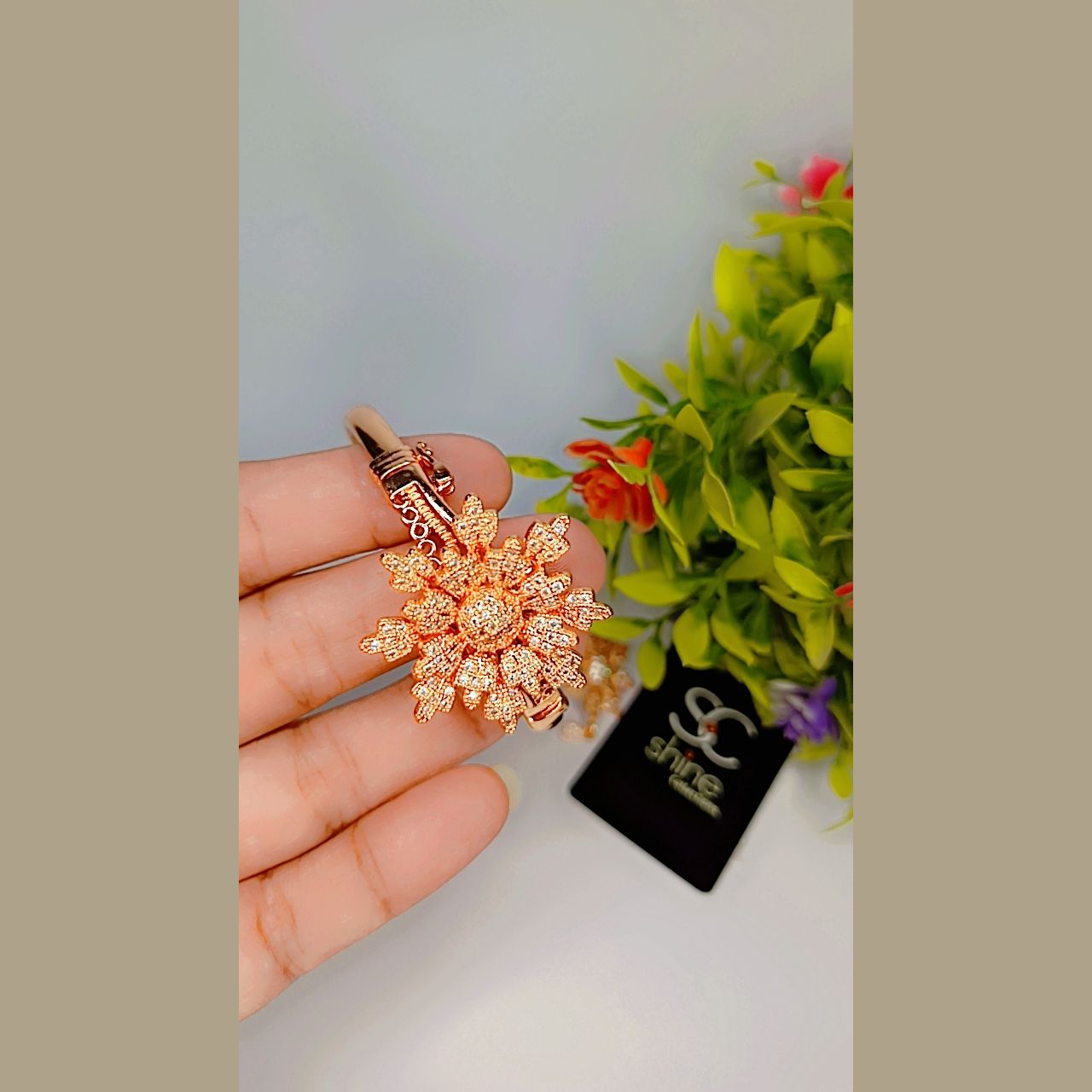 Gold Platted Zarcoon jewelry set — photo 4