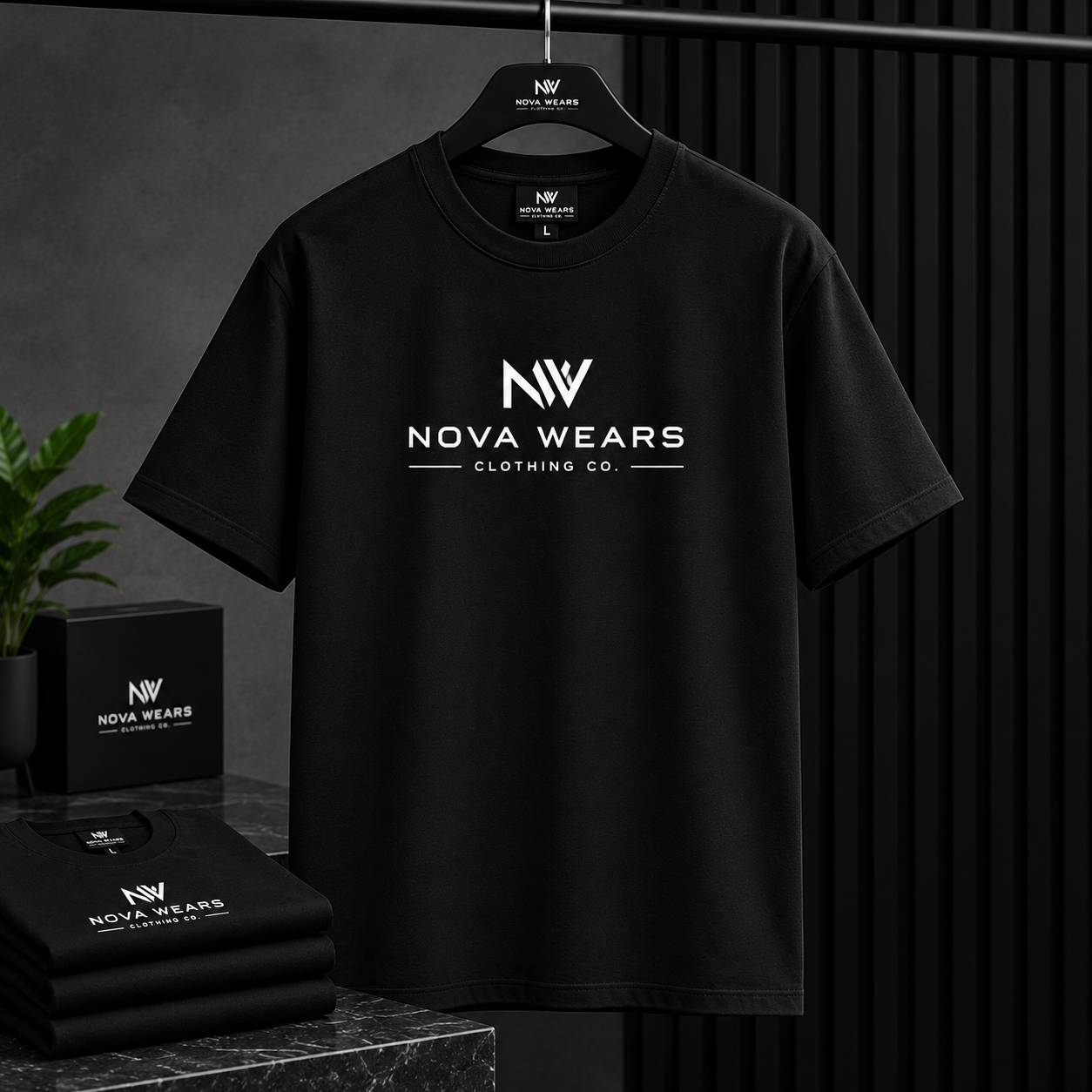 Plain T-Shirt, Short Sleeve — photo 2