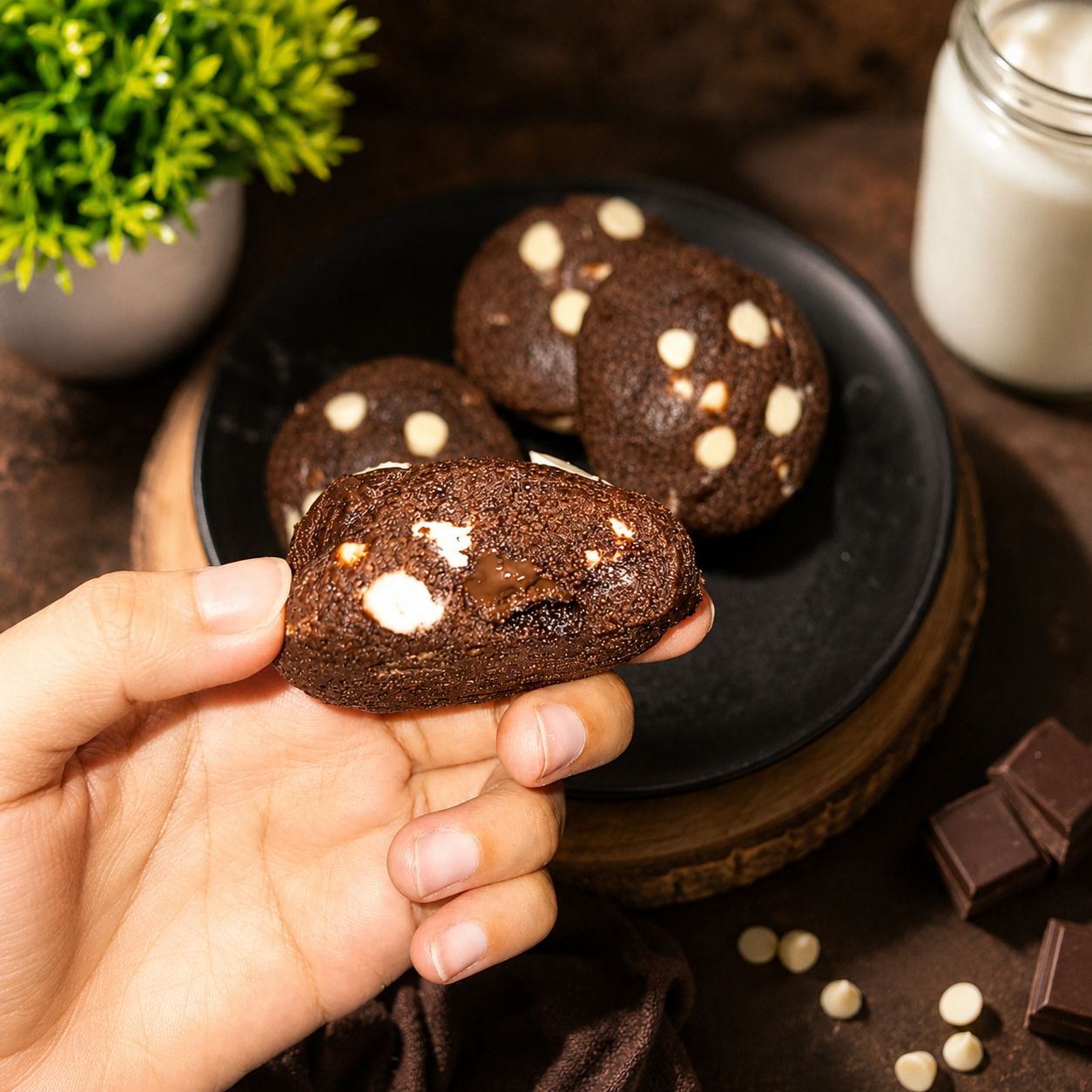 Double Chocolate Chip Cookies — photo 2
