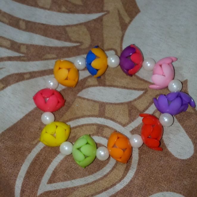 Colorful bead bracelets — photo 3