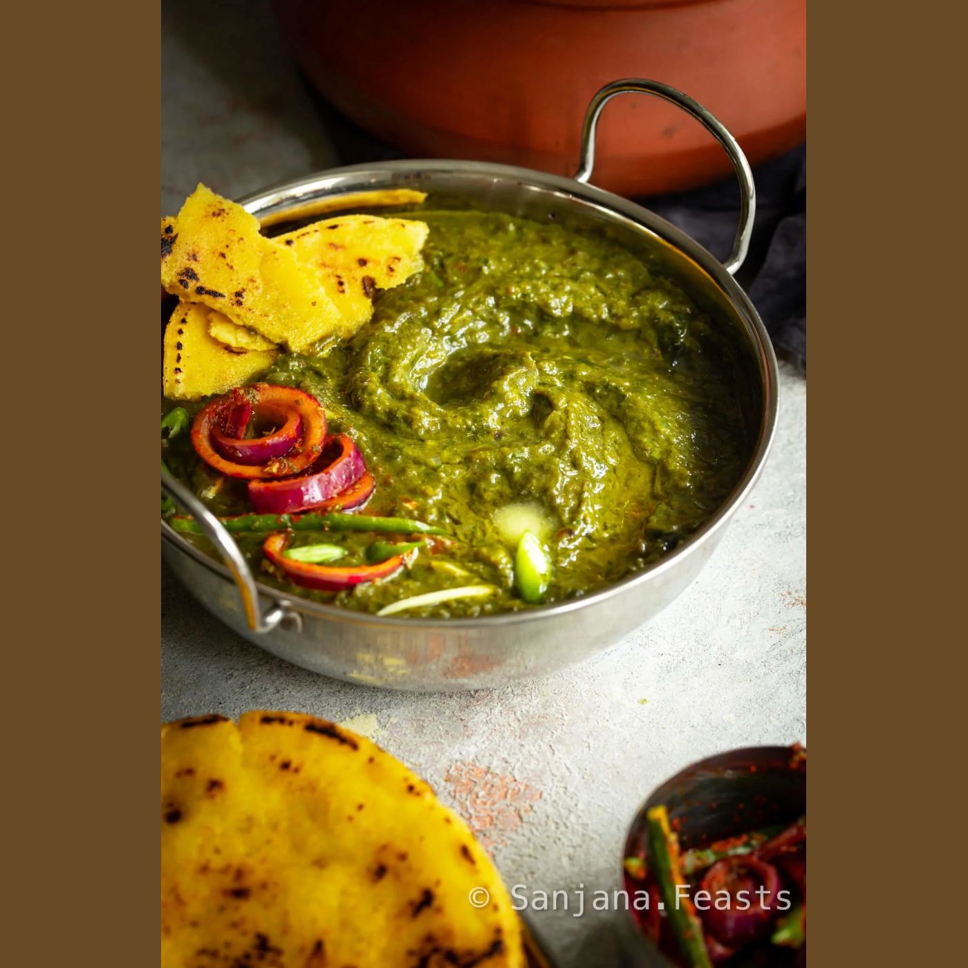 Homemade Desi Sarsoon Ka Saag, — photo 4
