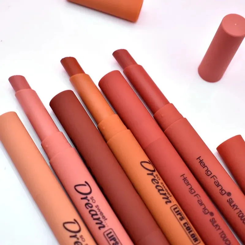 Hengfang Matte Dream Lipstick Set – 6-Piece Long-Lasting Nude Shades | Waterproof, Smooth Finish — photo 3
