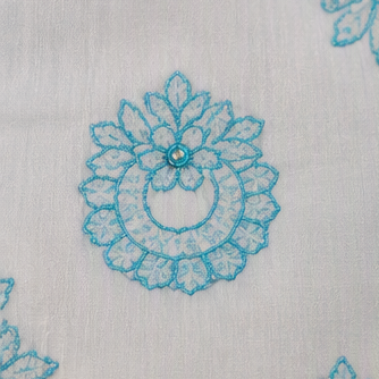 Lucknowi Multani Handmade Kurta, Embroidered — photo 4