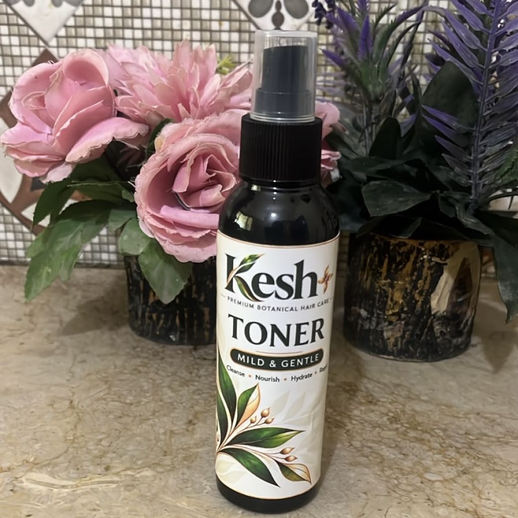 Kesh Hair Care Bundle, 500ml Shampoo Conditioner & 120ml Toner — photo 3