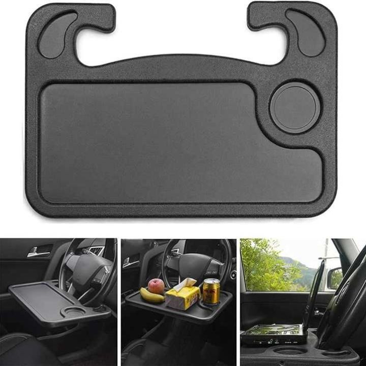 New -20%   Product image 1 Product image 2 Steering Wheel Dining Food Tray for Car Driver and Passenger Car Table Desk Tray / Vehicle Seat Mount Laptop Desk — photo 2