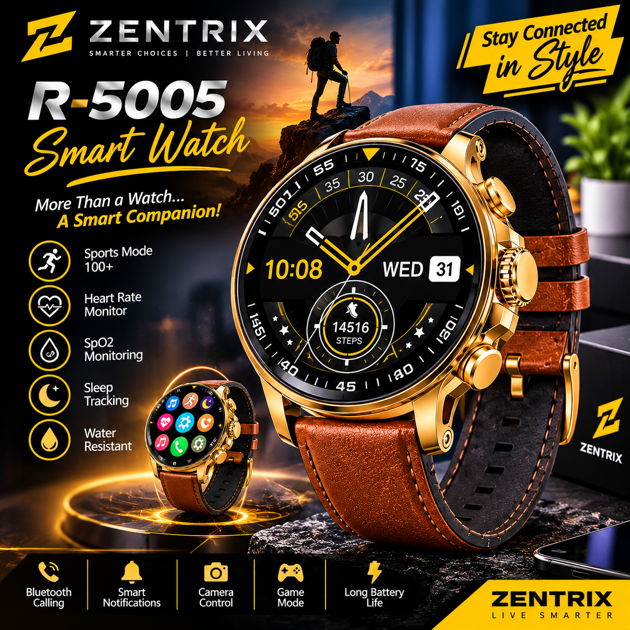 ZENTRIX R-5005 Moment Smartwatch — photo 2