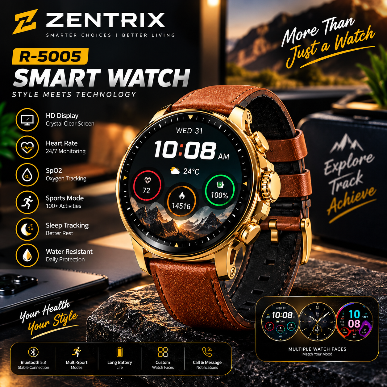 ZENTRIX R-5005 Moment Smartwatch — photo 3