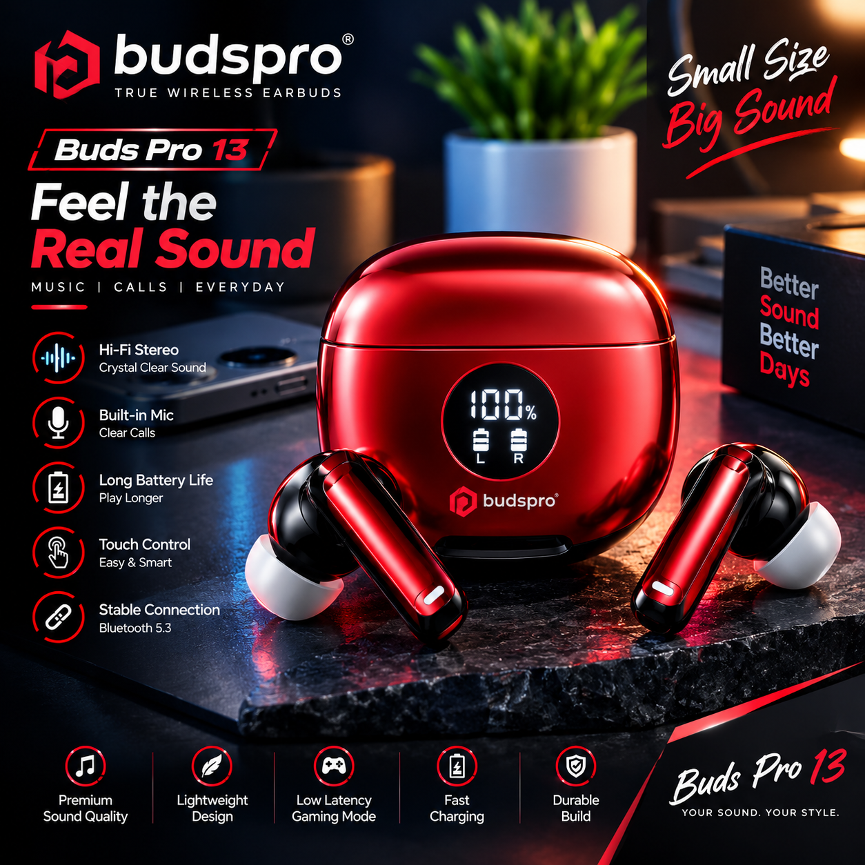 Buds Pro 13 Wireless Earbuds — photo 2