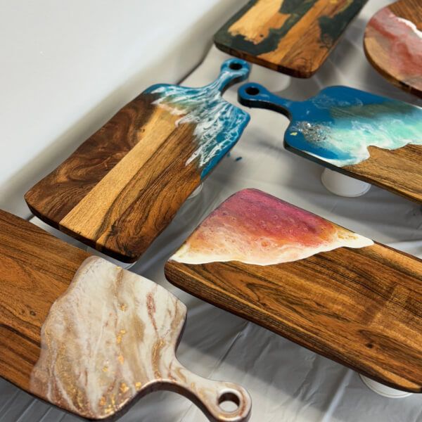 Wooden Cutting Board And Cheese Board — photo 10