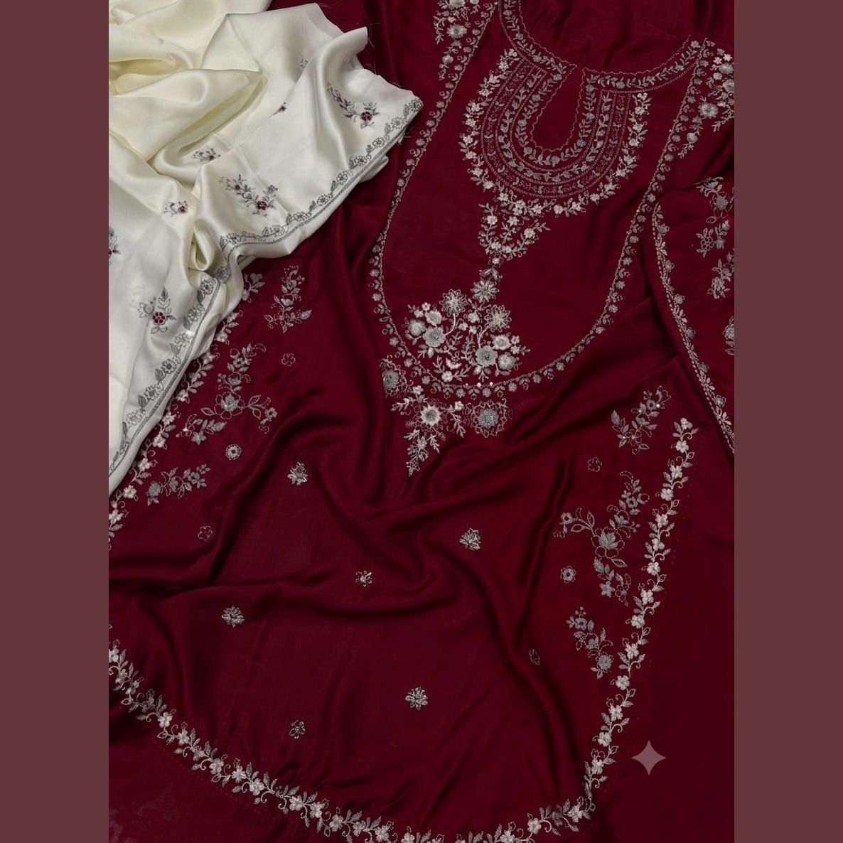 Fabric: Premium Pure Shamoze Silk – Soft, Smooth & Luxuriously Shiny — photo 4