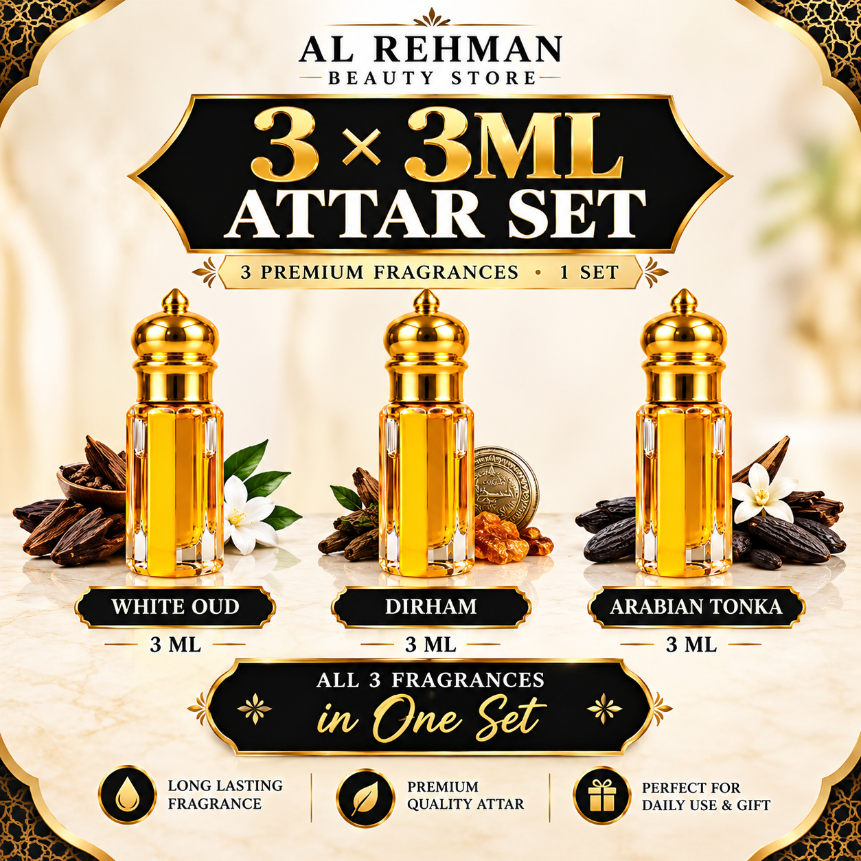 AL REHMAN FRAGRANCE – Premium Attar Collection (3 ML, 6 ML, 12 ML) — photo 3